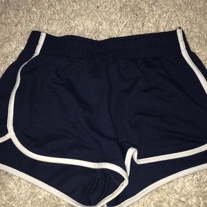 blue cotton shorts
